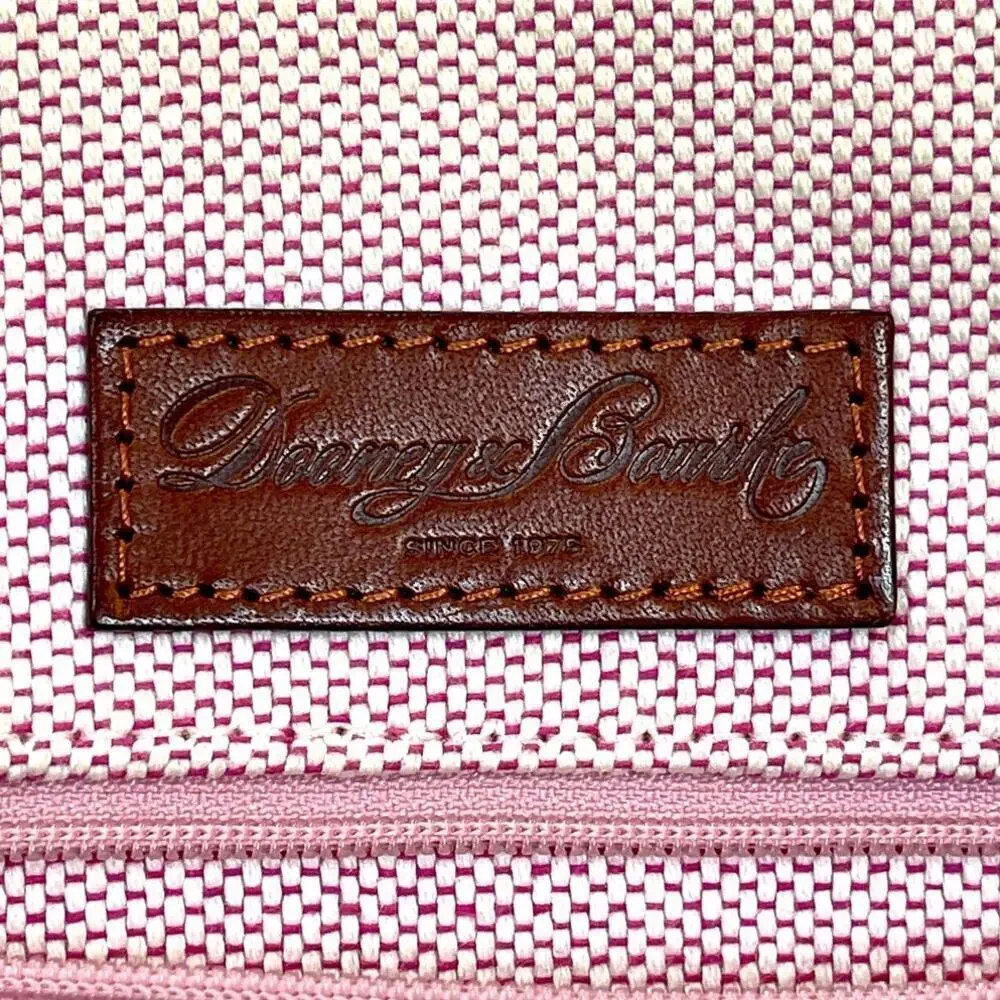 Dooney & Bourke Large Red Leather Satchel Tote – J0580480